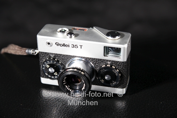 Rollei 35 T in silver silber