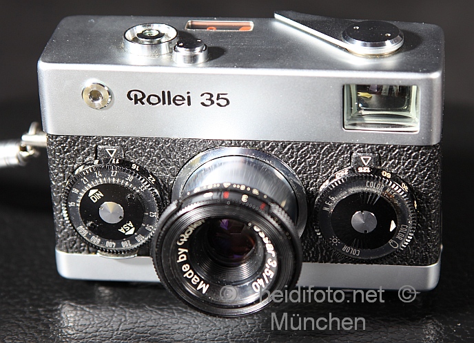 Rollei 35 in silber silver TOP !