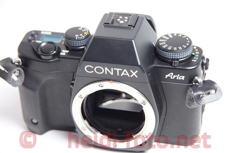 Contax ARIA body/ Gehäuse in black/schwarz top condition!