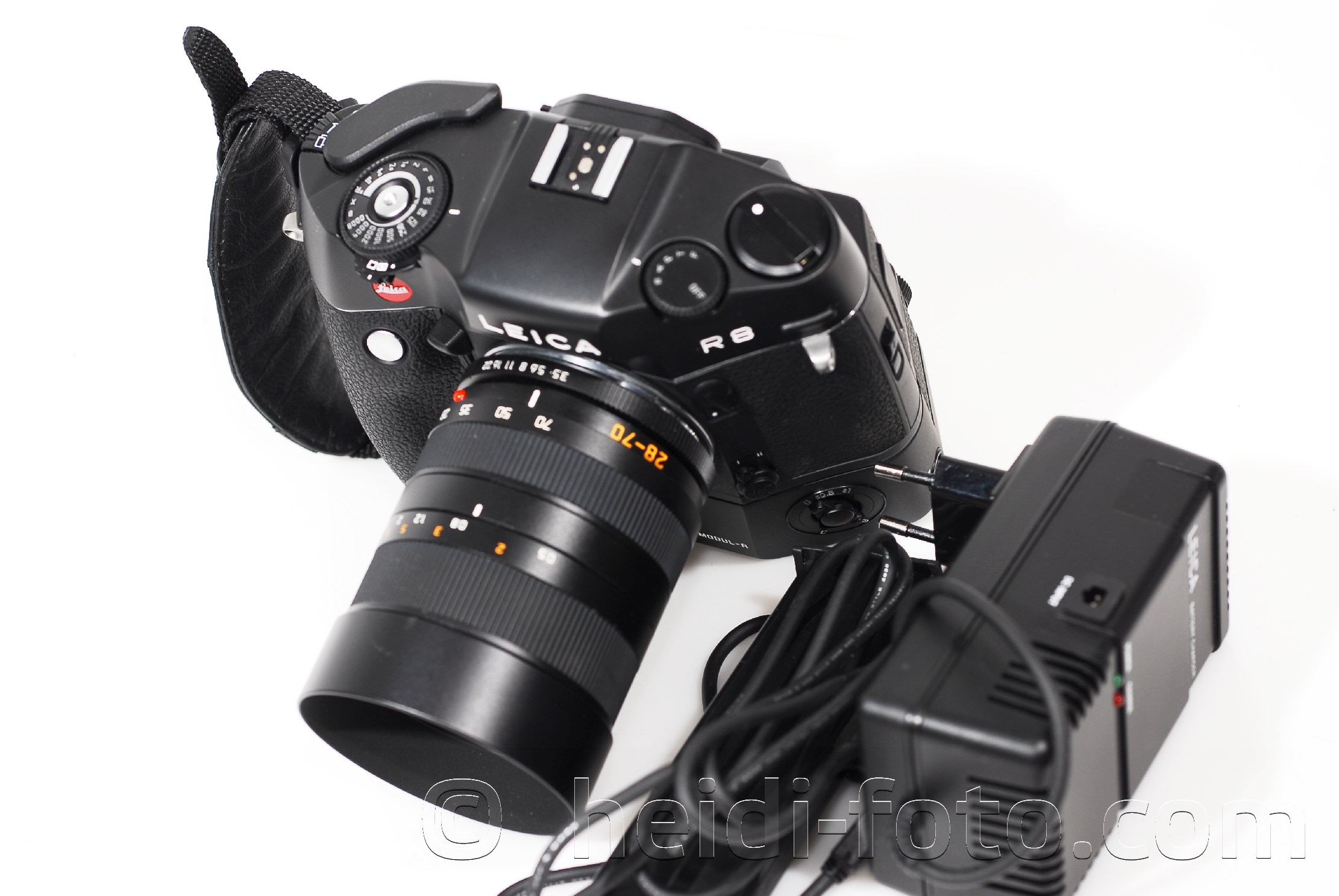 Leica R8 black + Digital Modul R + 2870mm 3,54,5 + Motor Unit
